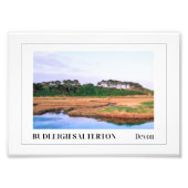 Budleigh Salterton, Devon, England Fotodruck (Vorne)