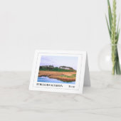 Budleigh Salterton, Devon, England Karte (Vorderseite)