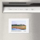 Budleigh Salterton, Devon, England Magnet (In Situ (Geschirrspüler))