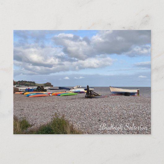 Budleigh Salterton Postcard Postkarte (Vorderseite)