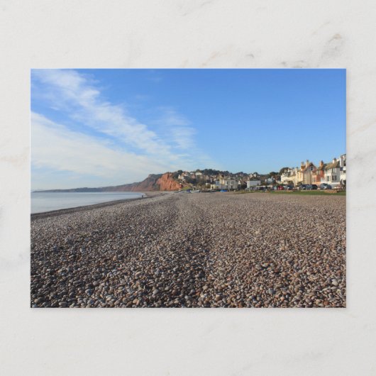 Budleigh Salterton Postkarte (Vorderseite)