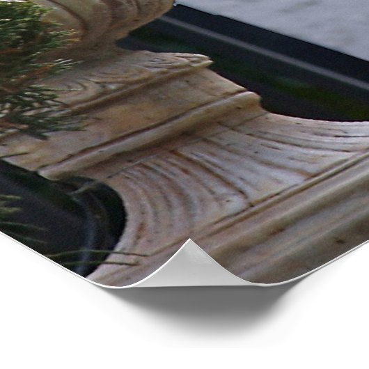 "Buds", Schokolade-Labrador Poster (Ecke)