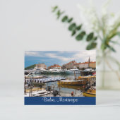 Budva Marina Postkarte (Stehend Vorderseite)