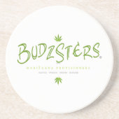 Budzsters-Logo Getränkeuntersetzer (Vorne)