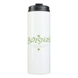 Budzsters-Logo Thermosbecher