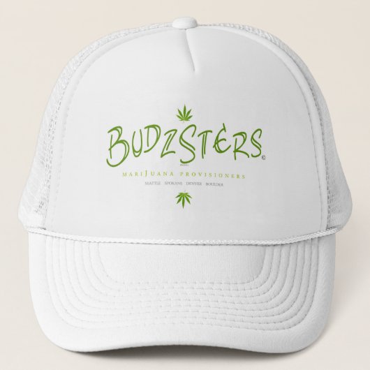 Budzsters-Logo Truckerkappe (Vorderseite)
