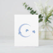 BUE BUNNY MOON POSTKARTE (Stehend Vorderseite)