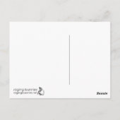 BUE BUNNY MOON POSTKARTE (Rückseite)