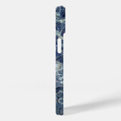 Bue Gray Black Marble & Beige Veins Case-Mate iPhone Hülle (Rückseite / Rechts)