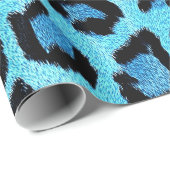 Bue Trendy Leopard Pattern Geschenkpapier (Rolleneckpunkt)