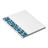 Bue Trendy Leopard Pattern Notizblock (angewinkelt)