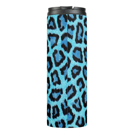 Bue Trendy Leopard Pattern Thermosbecher (Rückseite)