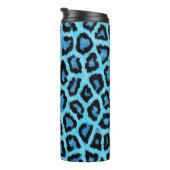 Bue Trendy Leopard Pattern Thermosbecher (Nach rechts gedreht)