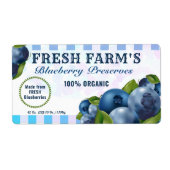 Bueberry Fruit Canning Jar (Vorne)