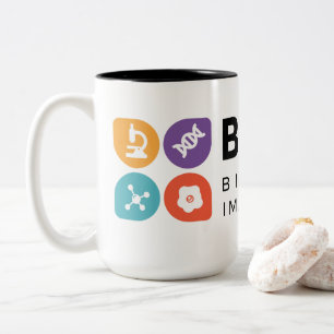 Buehler biomedizinische Darstellungs-Mitte-Tasse Zweifarbige Tasse