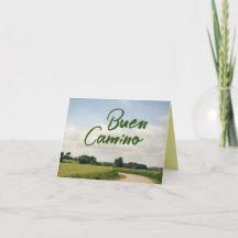 Buen Camino de Santiago Card Saint James Way