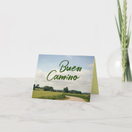 Buen Camino de Santiago Card Saint James Way Karte