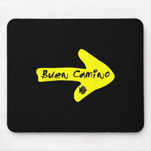 Buen Camino De Santiago Compostela Spain St James Mousepad (Vorne)