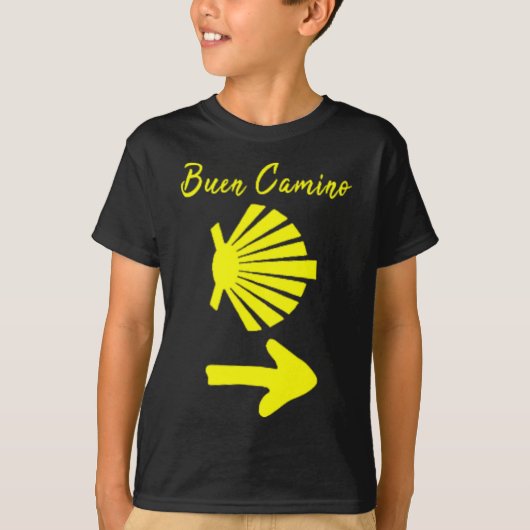 Buen Camino De Santiago De Compostela St. James Wa T-Shirt (Vorderseite)