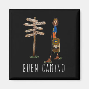 Buen Camino De Santiago Pilgerwanderweg des Hl. Magnet
