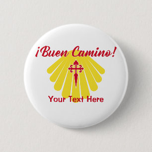 Buen Camino, der Camino de Santiago Button