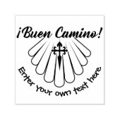 Buen Camino, der Camino de Santiago Permastempel (Design)