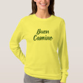 ¡Buen Camino! St James Way Pilgrim T-Shirt (Vorderseite)