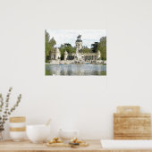 Buen Retiro Park, Madrid City, Spanien Poster (Küche)