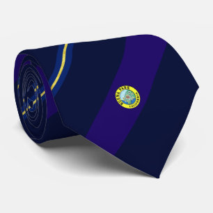 Buena Park (Kalifornien) Stadtflagge Neck Tie Krawatte