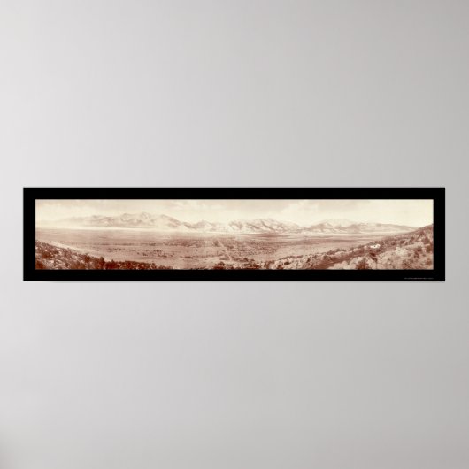 Buena Vista Range, CO-Foto 1911 Poster (Vorne)