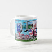 Buena Vista, VA - A Sip of Home Mural Kaffeetasse (Vorderseite Links)