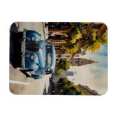 Buenos Aires Aquaremalkunst Magnet (Horizontal)