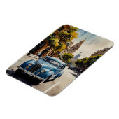 Buenos Aires Aquaremalkunst Magnet (Linke Seite)