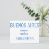 Buenos Aires Argentina Designs Postkarte (Stehend Vorderseite)