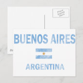 Buenos Aires Argentina Designs Postkarte (Vorne/Hinten)