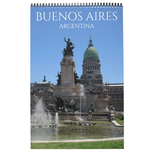 Buenos aires argentina kalender (Titelbild)