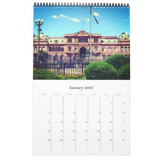 Buenos aires argentina kalender (Jan 2026)