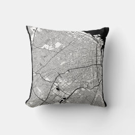 Buenos Aires Argentina Map Kissen