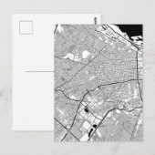Buenos Aires Argentina Map Postkarte (Vorne/Hinten)