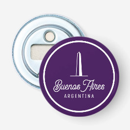 Buenos Aires Argentina Retro Elegant Simple Flaschenöffner