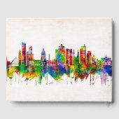 Buenos Aires Argentina Skyline Gästebuch (Rückseite)