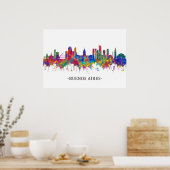 Buenos Aires Argentina Skyline Poster (Küche)