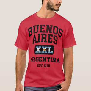 Buenos Aires Argentina XXL Athletic Design T-Shirt
