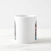 Buenos Aires Argentinien Art Deco Kaffeetasse (Mittel)