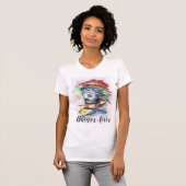 Buenos Aires Argentinien Dramatisches Gemälde der T-Shirt (Vorne ganz)