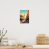 Buenos Aires Argentinien Jahrgang Reisevorführung Poster (Küche)