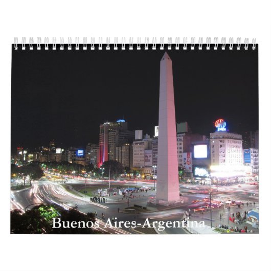 Buenos Aires-Argentinien-Kalender Kalender (Titelbild)