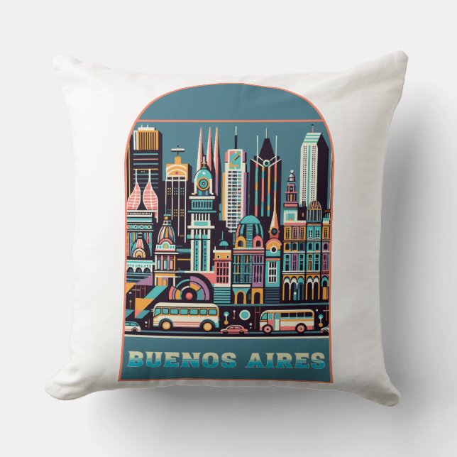 Buenos Aires Argentinien Kissen (Vorderseite)