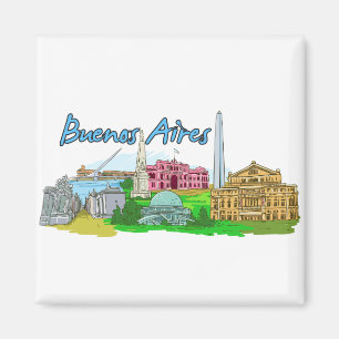 Buenos Aires - Argentinien Magnet