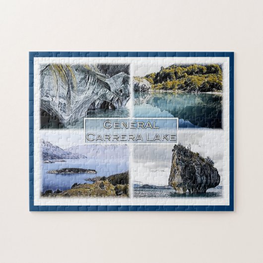 Buenos Aires - Argentinien - Mosaik - Puzzle (Horizontal)